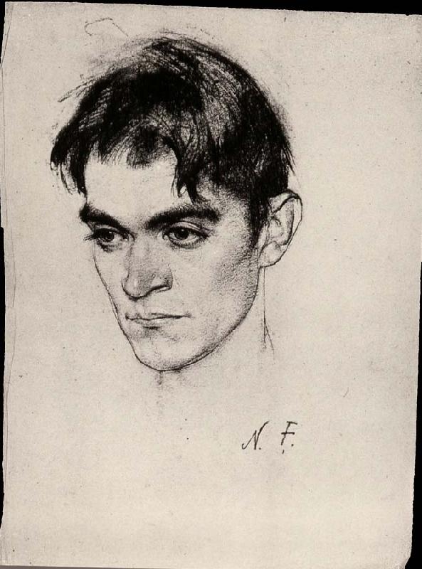 Nikolay Fechin Portrait of Man